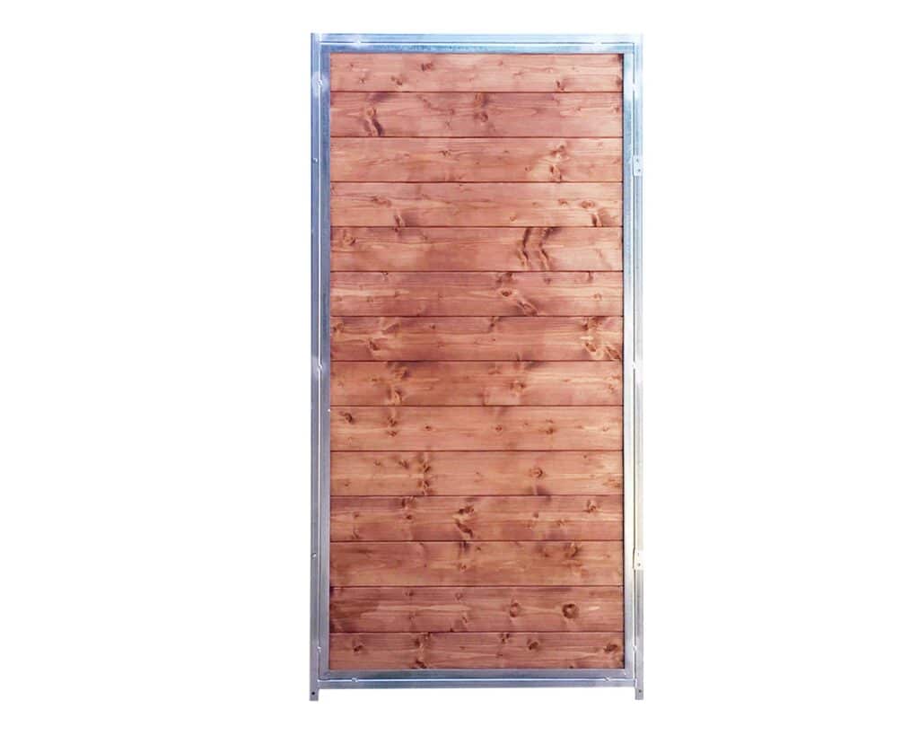 parete divisoria in legno modulare da interno ed esterno per box cani e casette