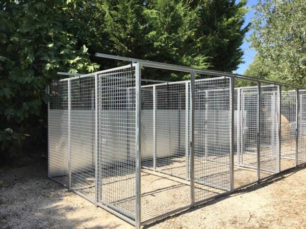 predisposizione tettoia per canile