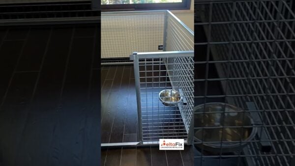 Recinto_basso_per_cani_professionale Video recinto basso deltafix