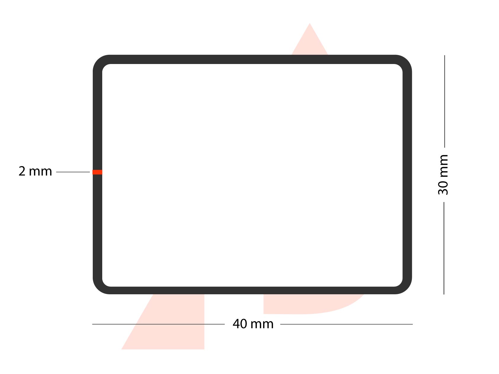 barra-tubolare-rettangolare-zincata-40x40x2mm